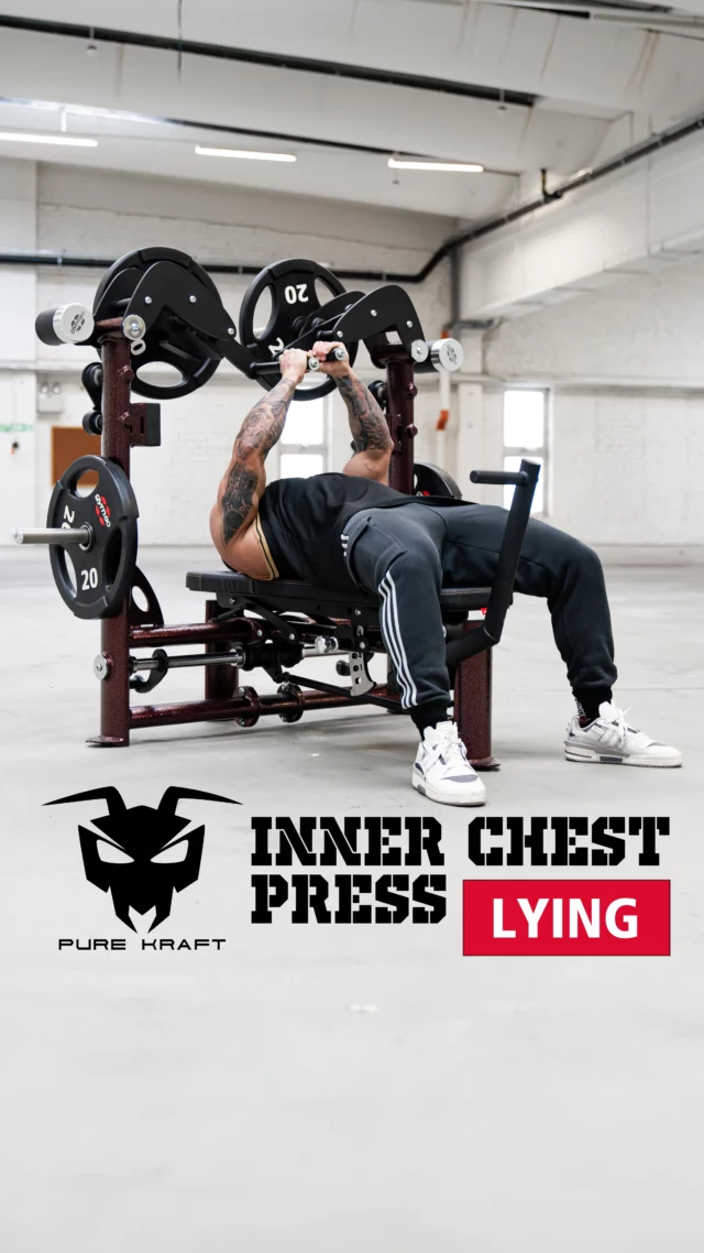 💥NEW: PURE KRAFT Lying Inner Chest Press (4376) – Experience an intense chest pump❗🔥

Our Lying Inner Chest Press is designed to challenge your chest muscles in a completely new way.💪🏽

With its rotating handles and a lying position, you can fully focus on the movement and achieve maximum muscle activation.💯

Your chest fills with an intense pump that reaches deep into the muscle fibres – it feels like your chest is about to explode! 💥

#KingOfMachines 🛠️HANDCRAFTED strength machines 🇩🇪MADE IN GERMANY since 1980
_______

Unsere liegende Inner Chest Press wurde entwickelt, um deine Brustmuskulatur auf eine völlig neue Art herauszufordern.💪🏽

Durch die rotierenden Griffe und die liegende Position kannst du dich voll und ganz auf die Bewegung konzentrieren und eine maximale Muskelaktivierung erzielen.💯

Dein Brustbereich füllt sich mit einem intensiven Pump, der tief in die Muskulatur eindringt - ein Gefühl, als würde deine Brust explodieren! 💥

#gym80 #gym80international #PureKraft #PushDay #ChestDay #ChestWorkout #ChestPress