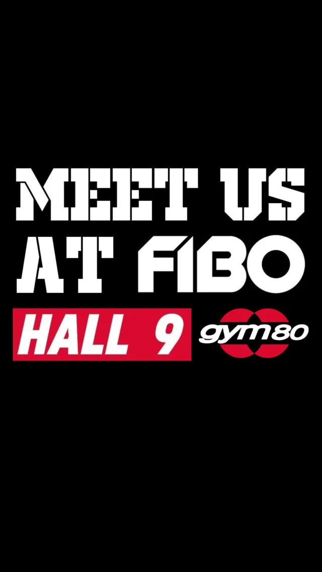 Meet us at FIBO 2025🔥 @fiboofficial 
 New strength machines, exclusive offers and Meet & Greets with great fitness personalities await you at our FIBO booth this year! 💯💥

Test our unique training equipment and talk to our team directly on the spot!🤝🏽  Come by and immerse yourself in the world of the #KingOfMachines ❗️

🔜 10 - 13 April 2025 📍 Cologne Trade Fair - Hall: 9 / Booth: A19/A20/B25/C27
___________

An unserem FIBO-Stand erwarten dich dieses Jahr neue Kraftmaschinen, exklusive Angebote und Meet & Greets mit großartigen Fitness-Persönlichkeiten! 💯💥  Teste unsere einzigartigen Trainingsgeräte und sprich mit unserem Team direkt vor Ort!🤝🏽  Komm vorbei und tauche ein in die Welt des #KingOfMachines ❗️  🔜 10 - 13 April 2025 📍 Köln-Messe - Halle: 9 / Stand: A19/A20/B25/C27  #gym80 #FIBO #FIBO2025 #Bodybuilding #Fitness #MadeInGermany #PureKraft #80Athletics #MED80