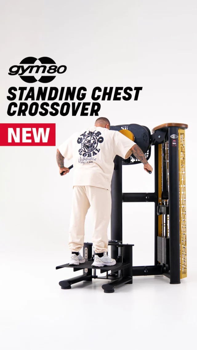NEW💥 Cross over your limits 🚀 

The new SYGNUM Standing Chest Crossover (3121) challenges your muscles with every rep, combining full control, balance and strength. The standing position engages the core, while the integrated chest pad keeps you locked in for maximum precision. 💯

▪️ Continuously height-adjustable footplate
▪️ Movably mounted handles 
▪️ 2 ROM adjusters 
▪️ Unilateral training possible

#KingOfMachines | Made in Germany 🇩🇪
_________

Die neue SYGNUM Brustmaschine Stehend (3121) fordert deine Muskulatur bei jeder Wiederholung und vereint maximale Kontrolle, Stabilität und Kraft. Durch die stehende Position wird zusätzlich der Core aktiviert, während das integrierte Brustpolster für perfekten Halt und präzise Ausführung sorgt. 💯

▪️ Stufenlos höhenverstellbare Fußplatte
▪️ Beweglich gelagerte Griffe
▪️ 2 ROM-Regler 
▪️ Unilaterales Training möglich

#gym80 #MadeInGermany #ChestTraining #Strength