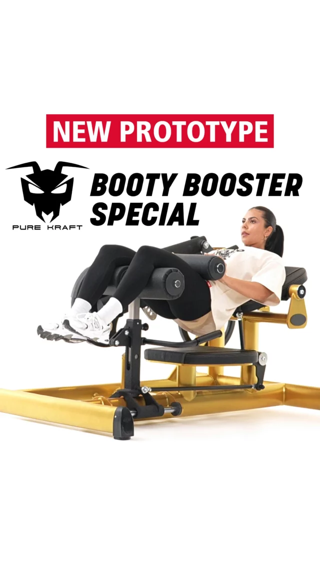 Booty Booster vs. Booty Booster Special 🍑💥

We took the Booty Booster — and pushed glute isolation even further. The result? The new Booty Booster Special Prototype👇🏼

🔥 NEW PROTOTYPE:
▫️ No footplate = full glute isolation
▫️ Adjustable pelvic pad for full ROM
▫️ Deeper stretch + tighter hip angle
__________

Wir haben den Booty Booster weiterentwickelt – mit noch mehr Fokus auf maximale Gluteus-Isolation. Das Ergebnis? Der neue Booty Booster Special Prototyp👇🏼

🔥 NEUER PROTOTYP:
▫️ Ohne Fußplatte = maximale Gluteus-Isolation
▫️ Verstellbares Beckenpolster für volle ROM
▫️ Tiefere Dehnung + engerer Hüftwinkel

#gym80 #MadeInGermany #KingOfMachines #BootyBooster #PrototypeTesting #GluteIsolation