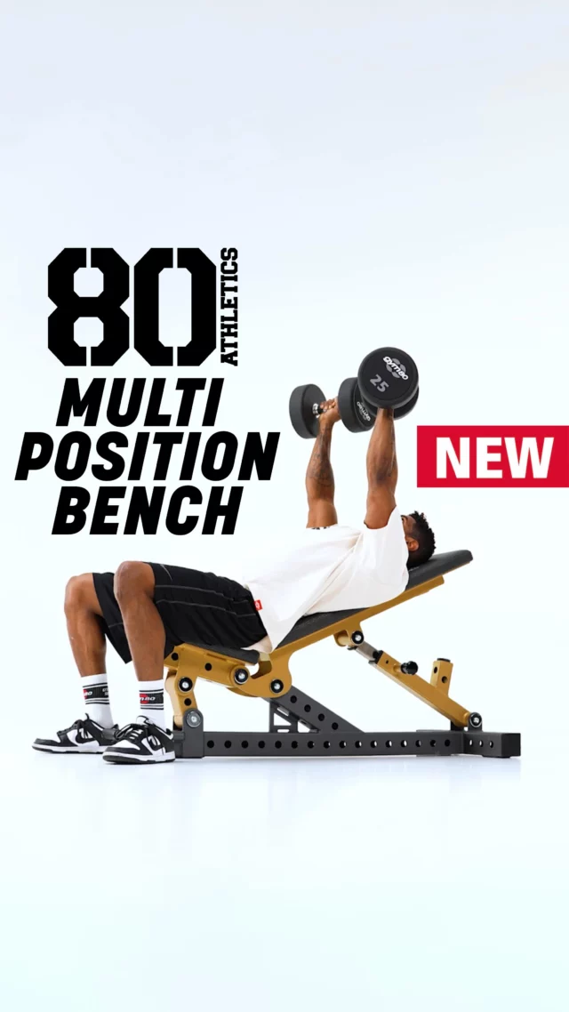 STRONG IN EVERY POSITION💥

The new 80ATHLETICS Multi Position Bench links the back and seat pads, adjusting both angles simultaneously for perfect alignment and effortless setup❗️

Perfect ergonomics and rock-solid stability for every exercise.🔥

🇩🇪 Made in Germany #KingOfMachines
_________

Die neue 80ATHLETICS Universalbank verbindet Rücken- und Sitzpolster, die sich gleichzeitig in der Neigung verstellen – für perfekte Ausrichtung und ein müheloses Setup❗️

Perfekte Ergonomie und maximale Stabilität bei jeder Übung.🔥

#gym80 #MadeInGermany #Bench #80athletics #BuiltForAthletes